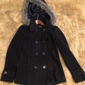 Warm double breasted Forever 21 stylish jacket